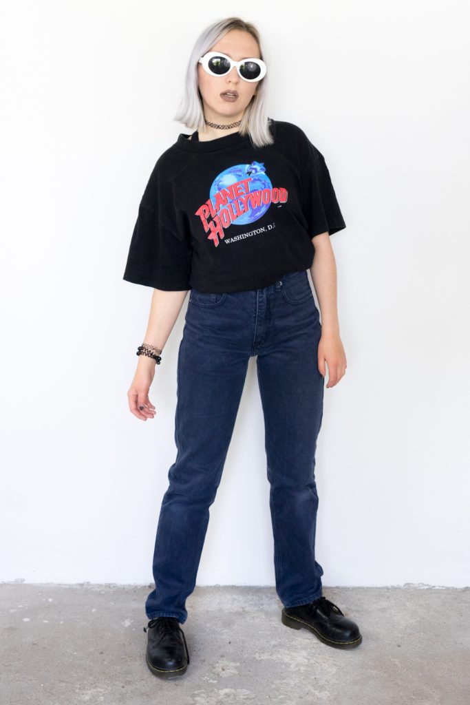 90s high waist rescue mom jeans