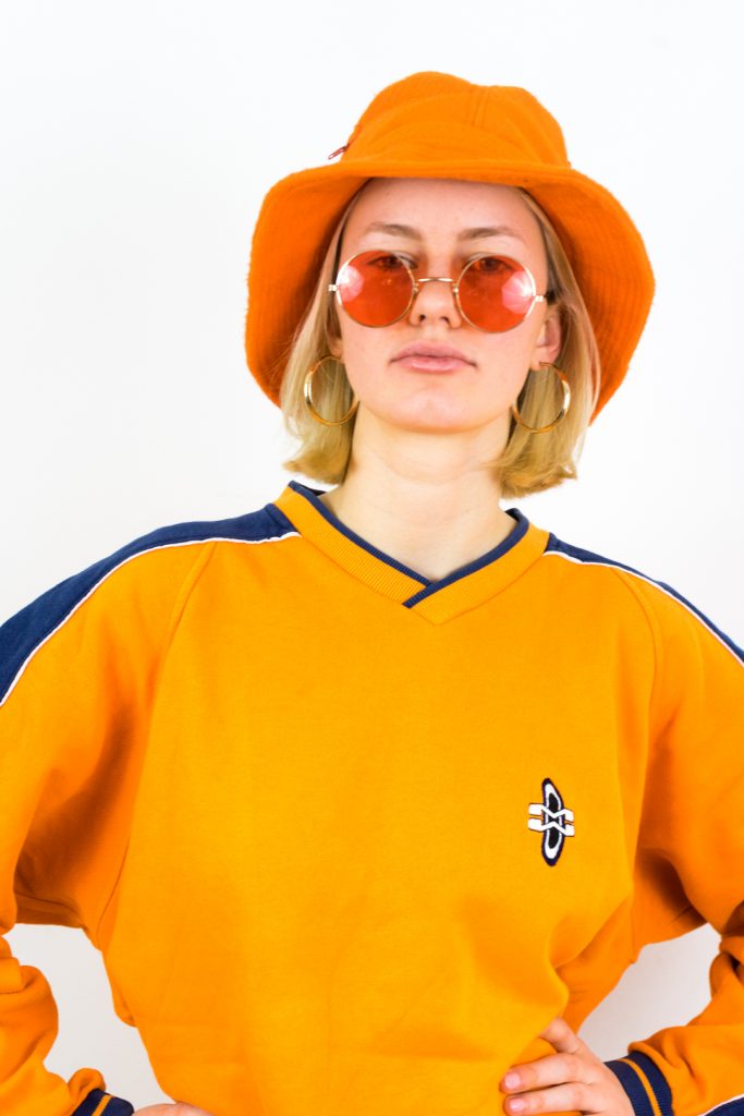 new deadstock vintage 90s fleece bucket hat