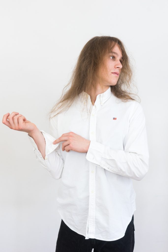 casual vintage 90s ralph lauren button up shirt
