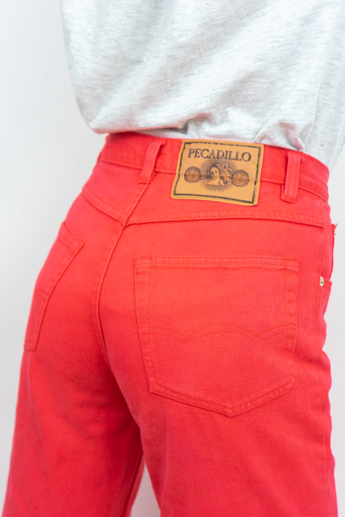 TOUCHED BY ANGELS vintage 90s unisex high waisted jeans