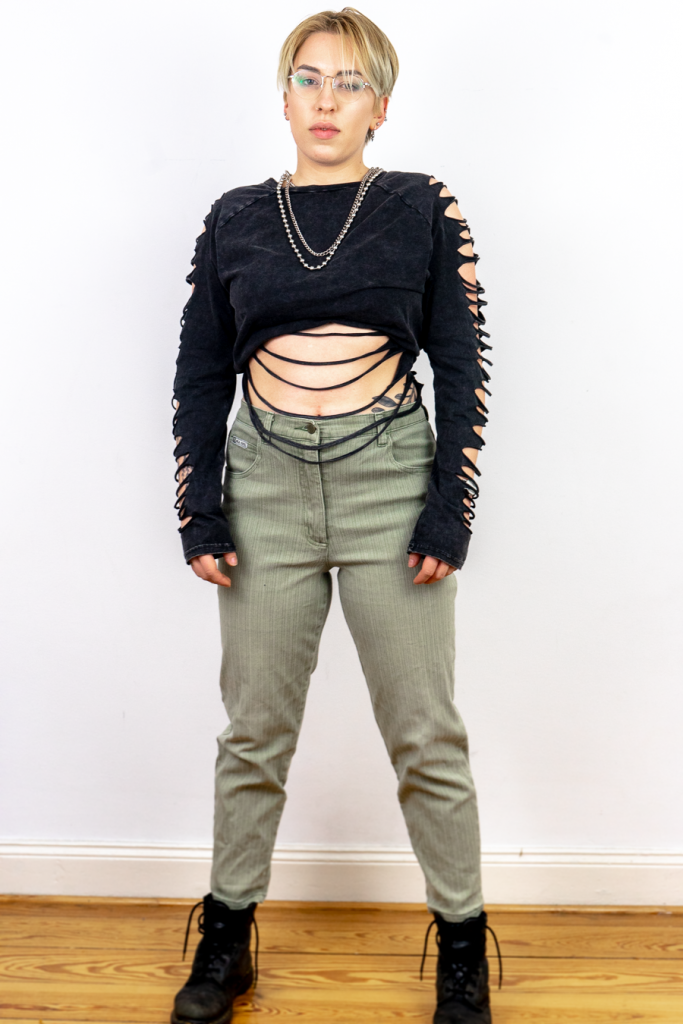 vintage 90s John Baner structured mom jeans