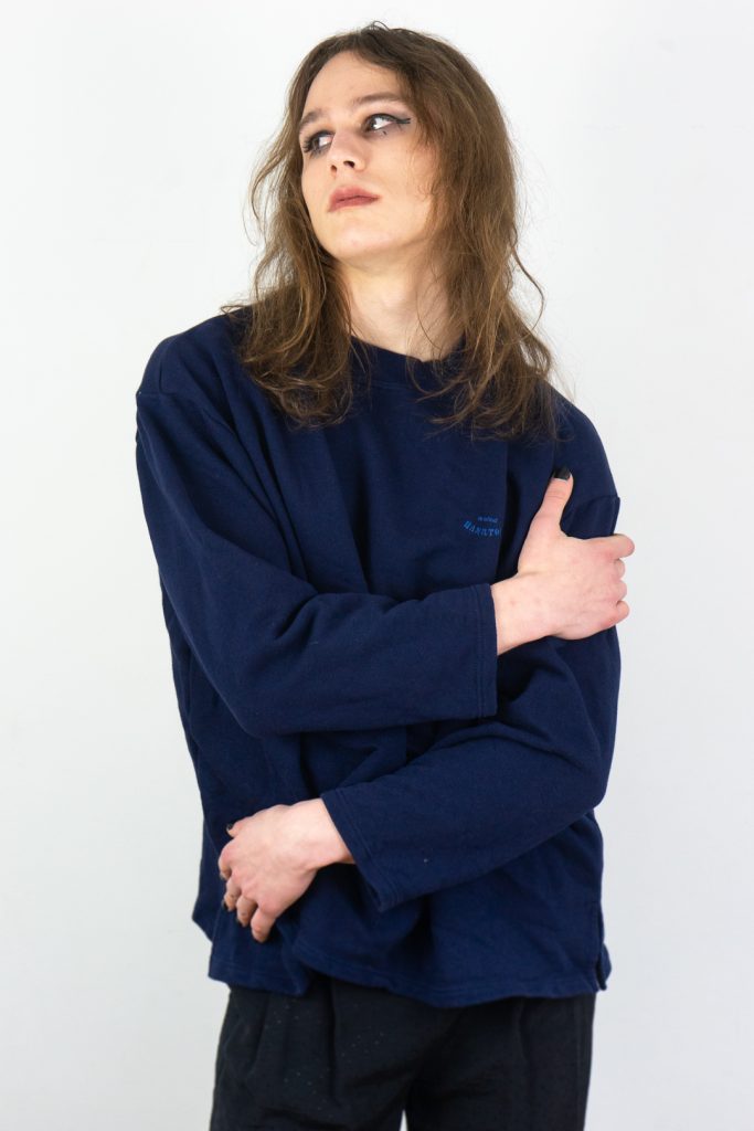 casual vintage 90s boxy unisex crewneck sweater