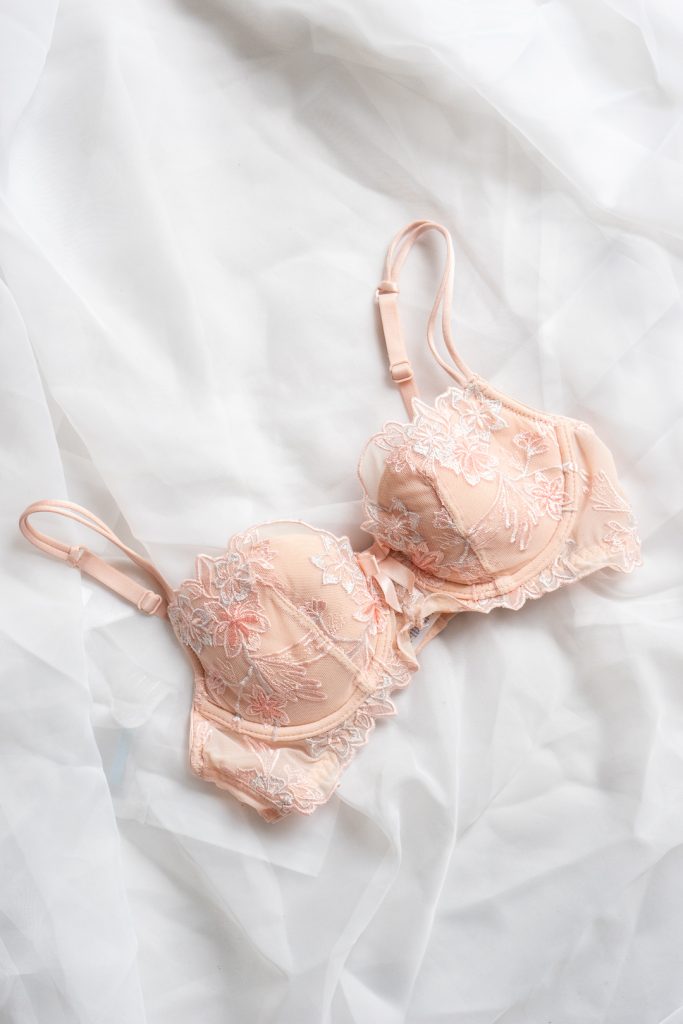 intricate floral vintage 1990s pastel embroidered bralet