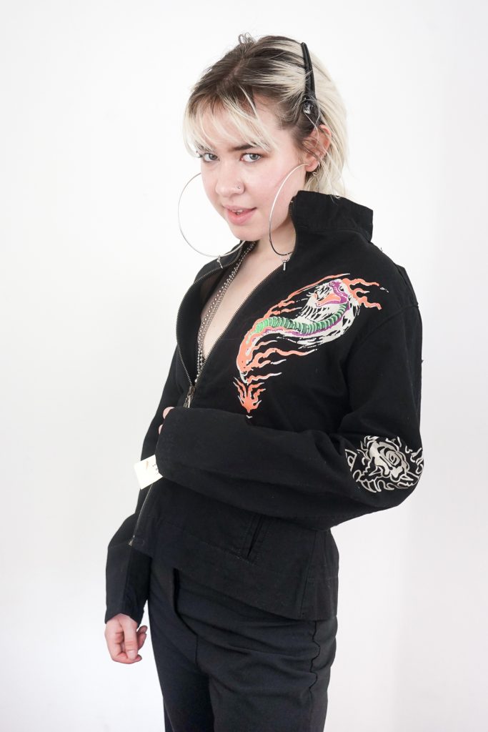 TOUCHED BY ANGELS ultra rare new Ed Hardy vintage Y2K jacket - M