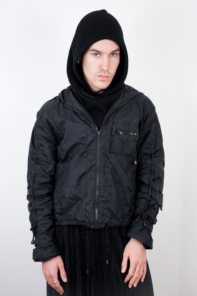 ruffled tactical unisex vintage 90s cropped InScene jacket