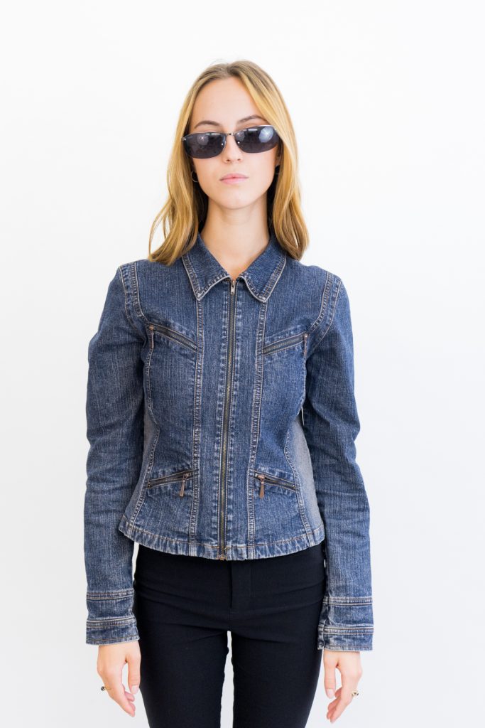rare vintage Y2K DKNY denim jacket