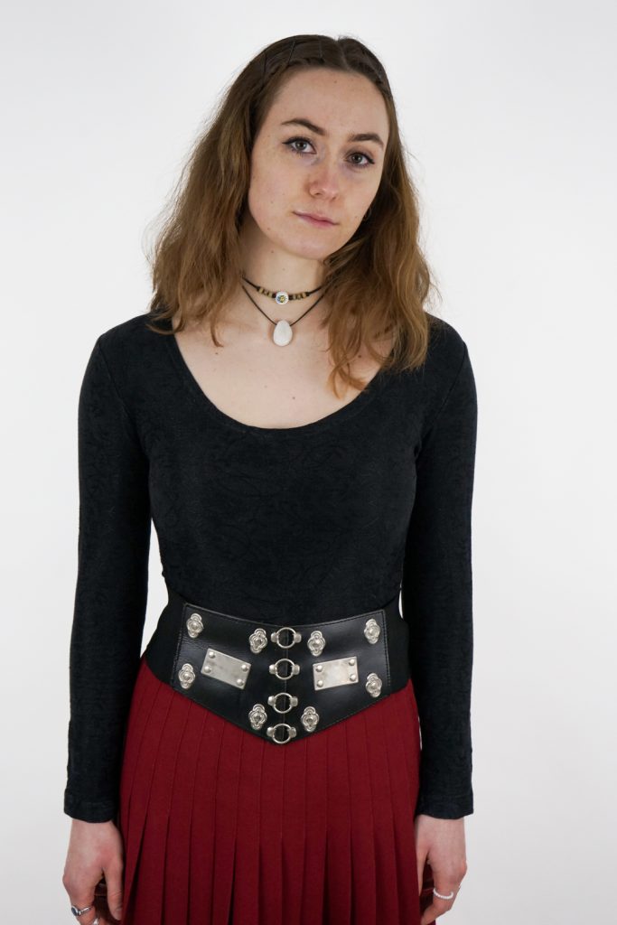 elegant grunge vintage 90s high waisted bodysuit