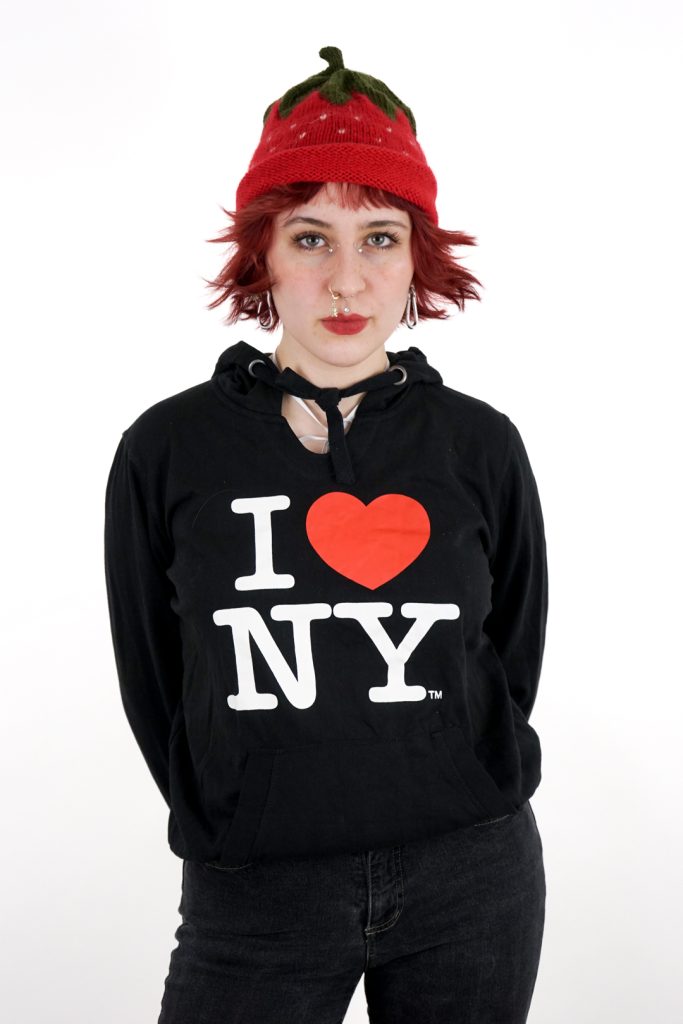 iconic vintage Y2K authentic I love NY hoodie